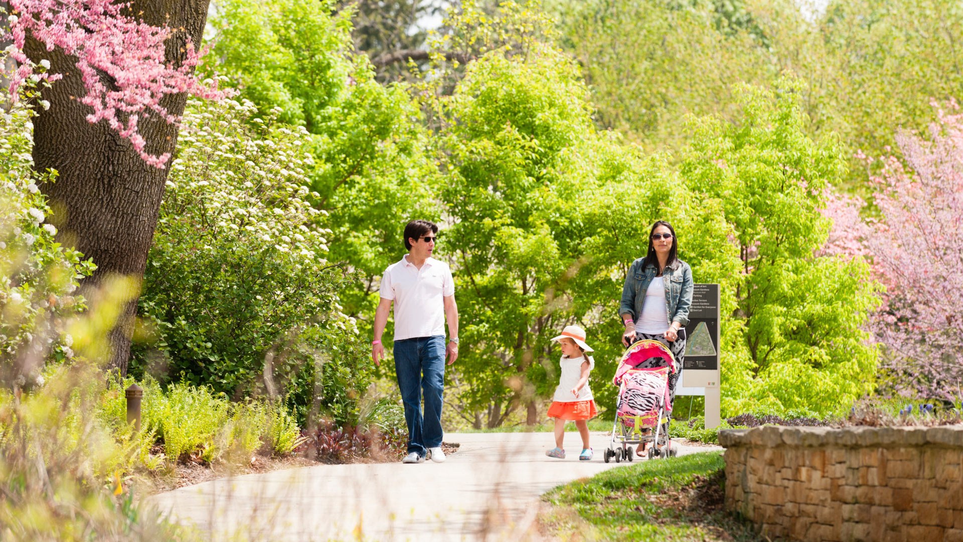 Accessibility Outdoors at Newfields